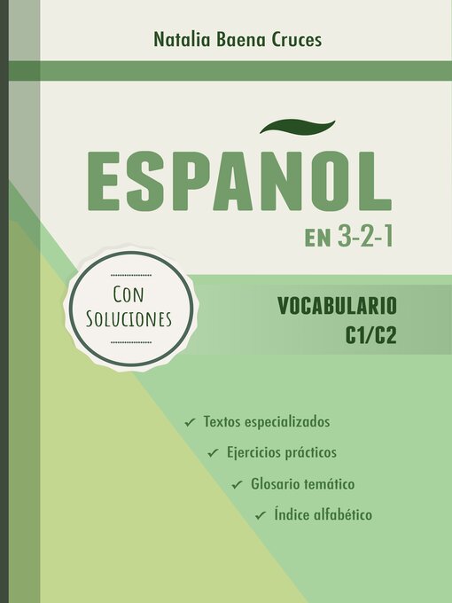 Title details for Español en 3-2-1 by Natalia Baena Cruces - Available